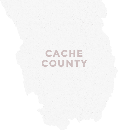 map of cache county
